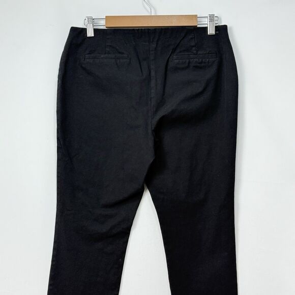 Alfani Women's Petite Black Pants 12P Cotton /Rayon/Spandex - Picture 5 of 16